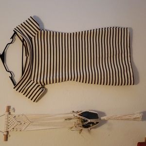 Zara bodycon boat neck mini dress